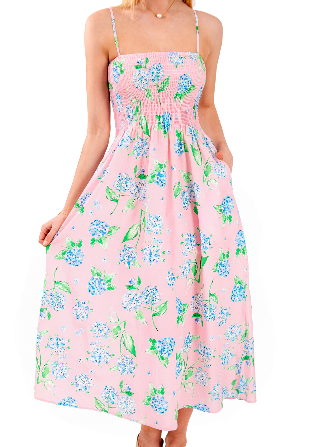 Hydrangea Garden Dress M Hydrangea Garden Dress M