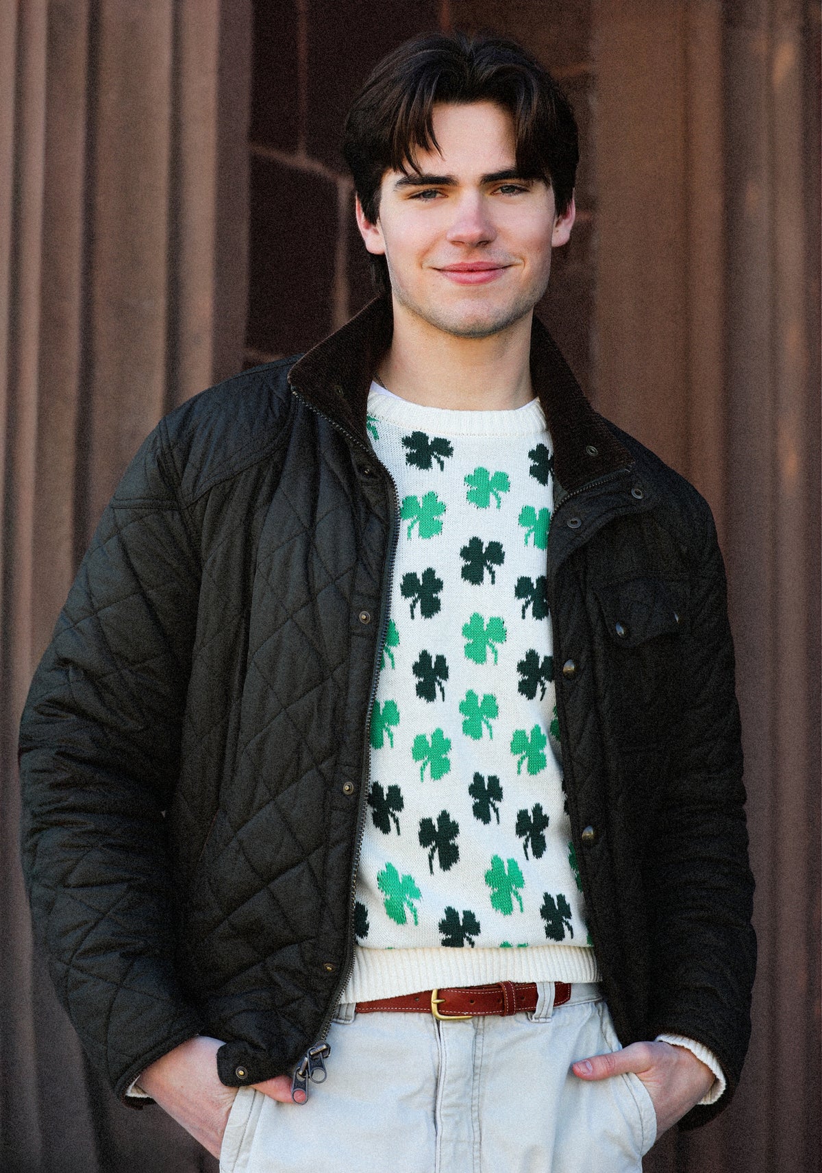 Irish Shamrock Sweater
