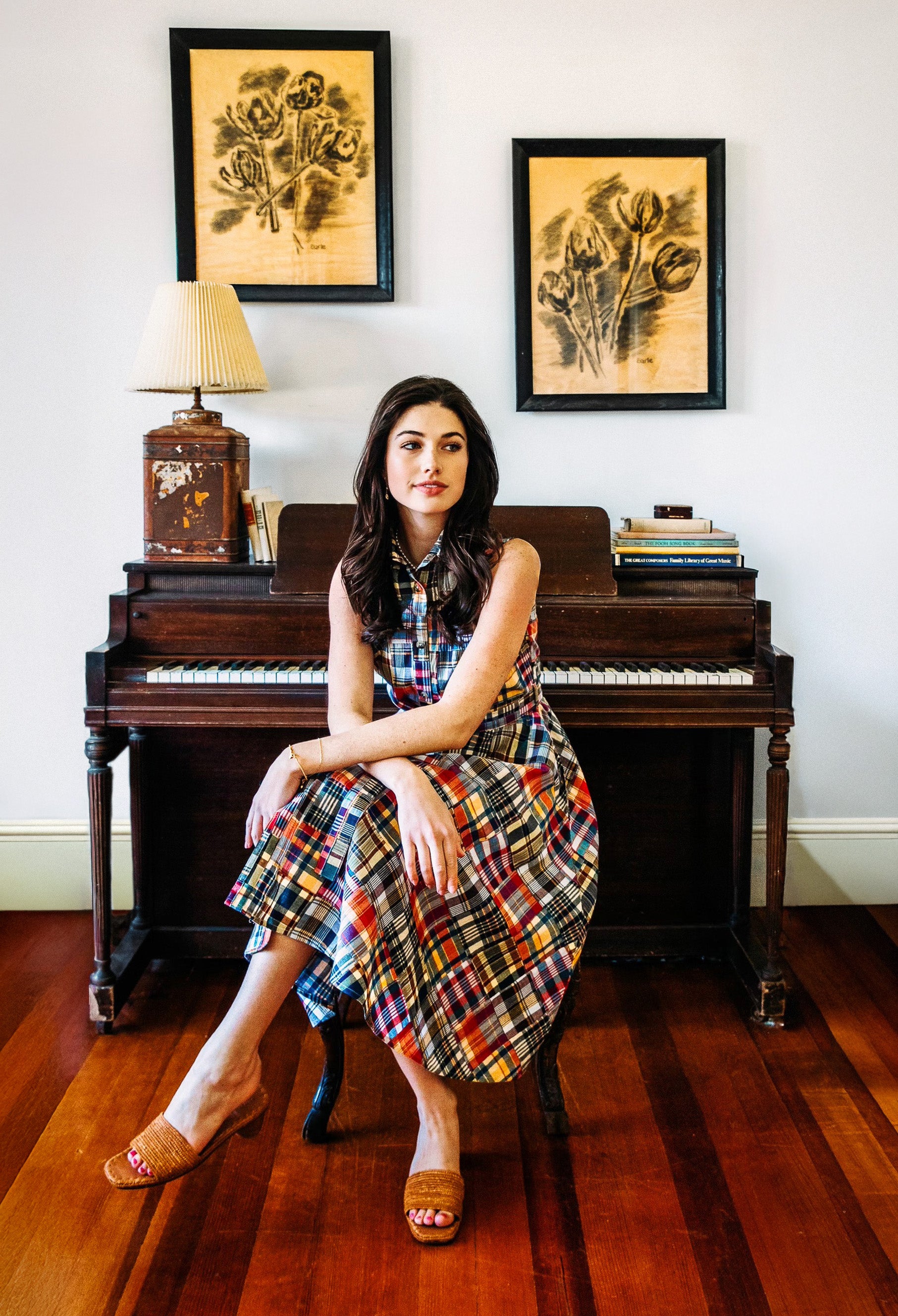 Jacqueline Patchwork Madras Shirtdress