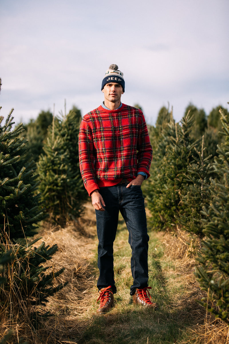 Stewart Plaid Sweater