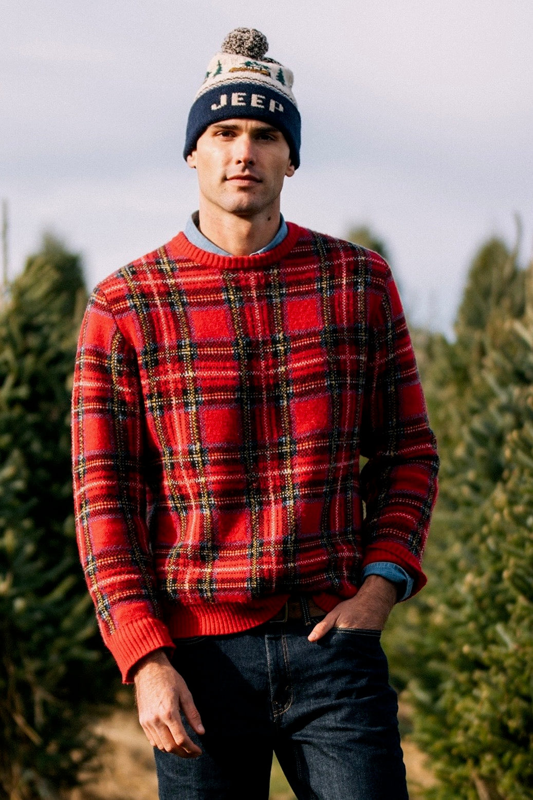 Jeep® x KJP Grand Wagoneer Pine Tree Expedition Knit Hat