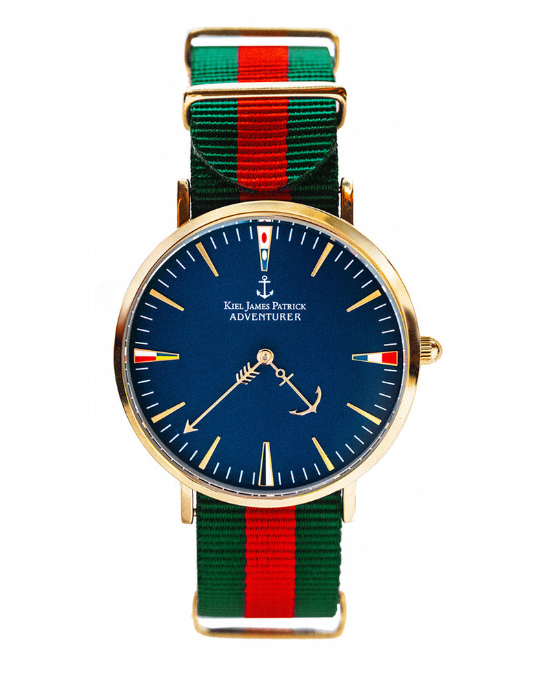 Lake Placid Adventurer Watch with Blue Dial - 40mm