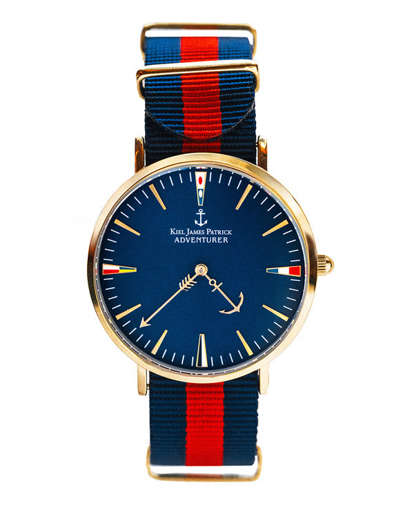 Lake Tahoe Adventurer Watch with Blue Dial - 40mm