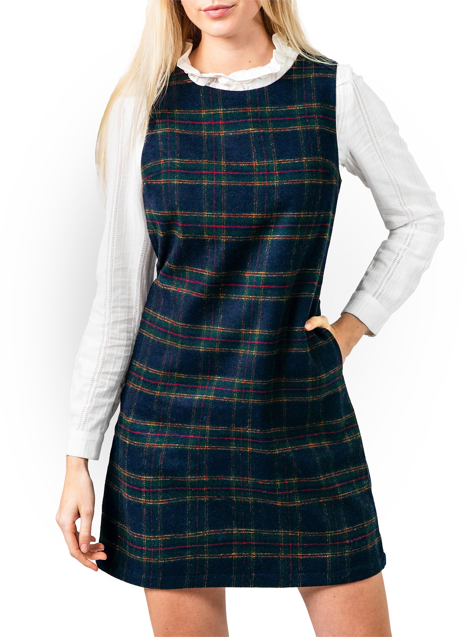 Laurel Hill Tartan Shift Dress