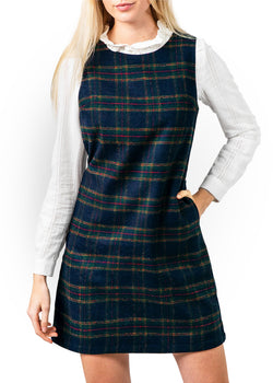 shift holiday dress Laurel Hill Tartan Shift Dress 16