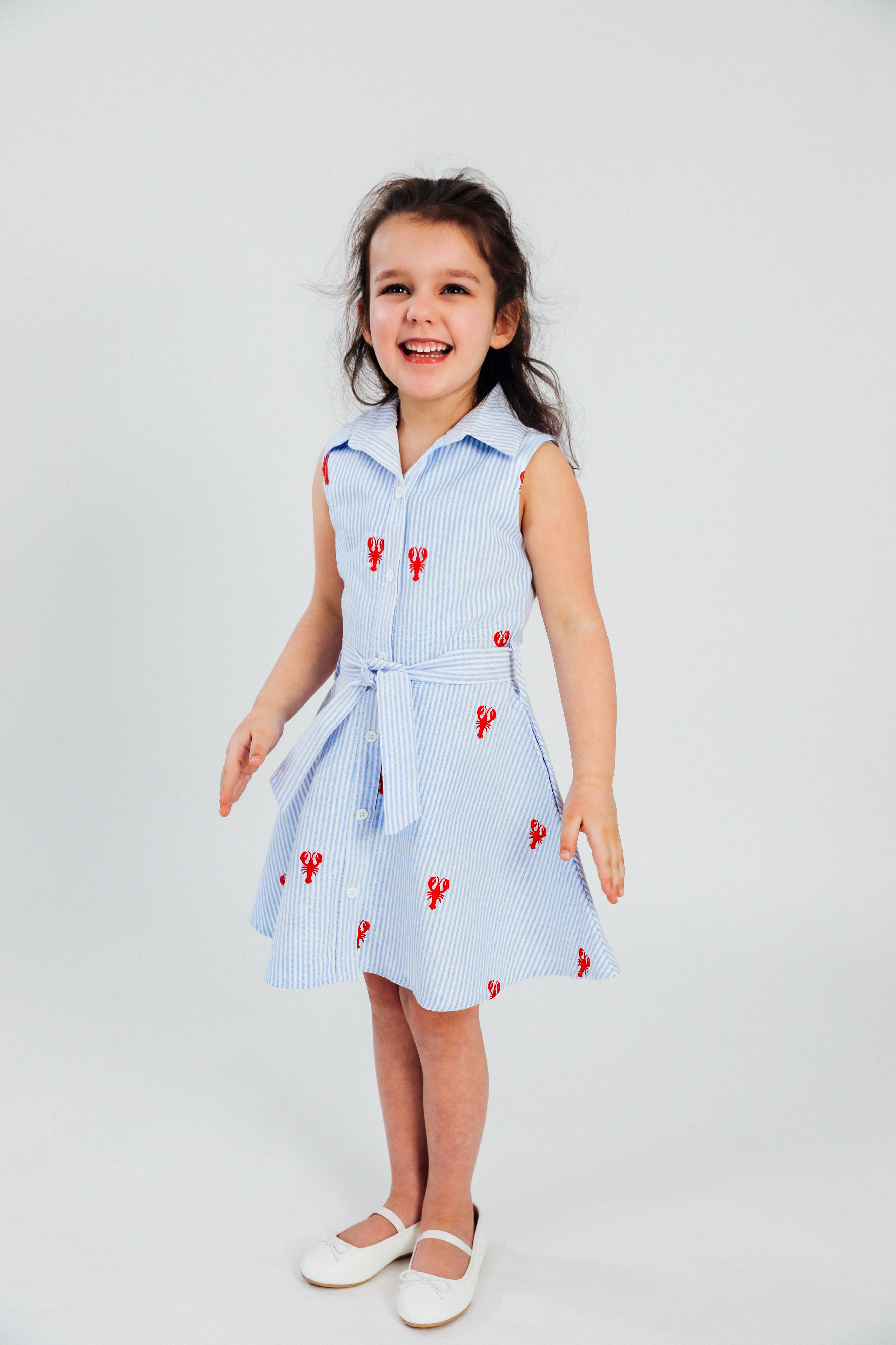 Lobster Bay Kids Shirtdress