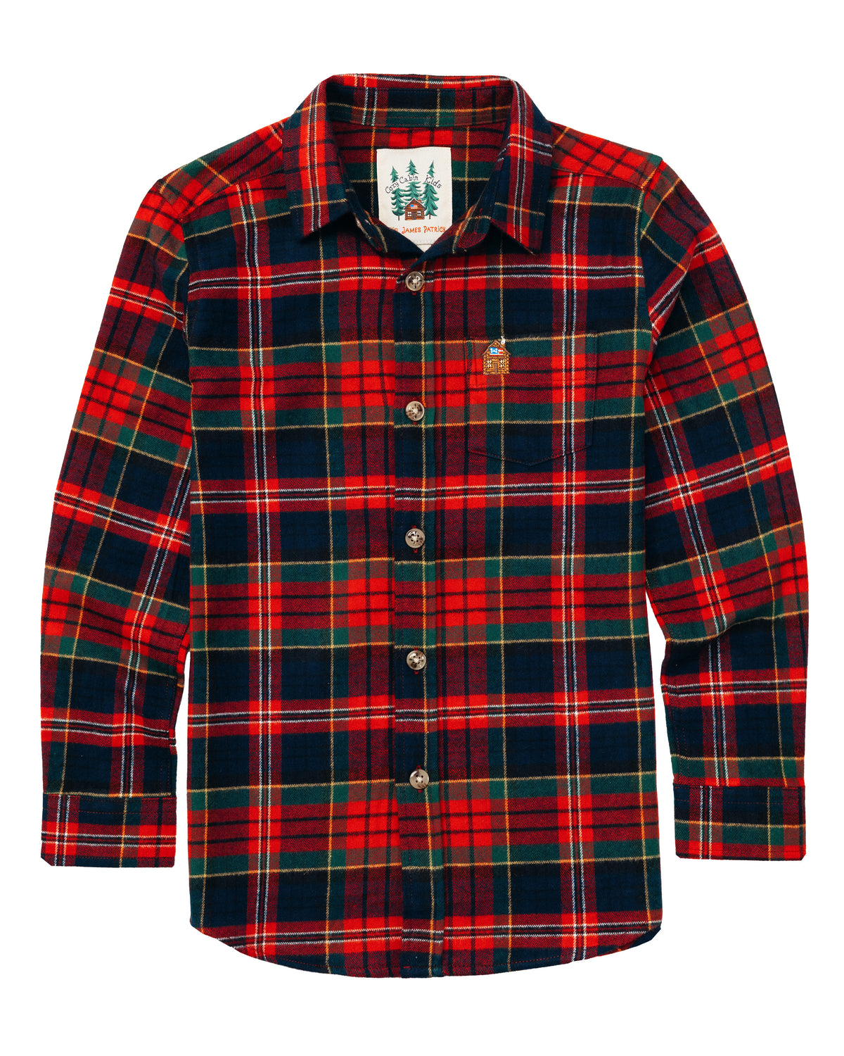 Maple Lake Trail Kids Flannel Shirt