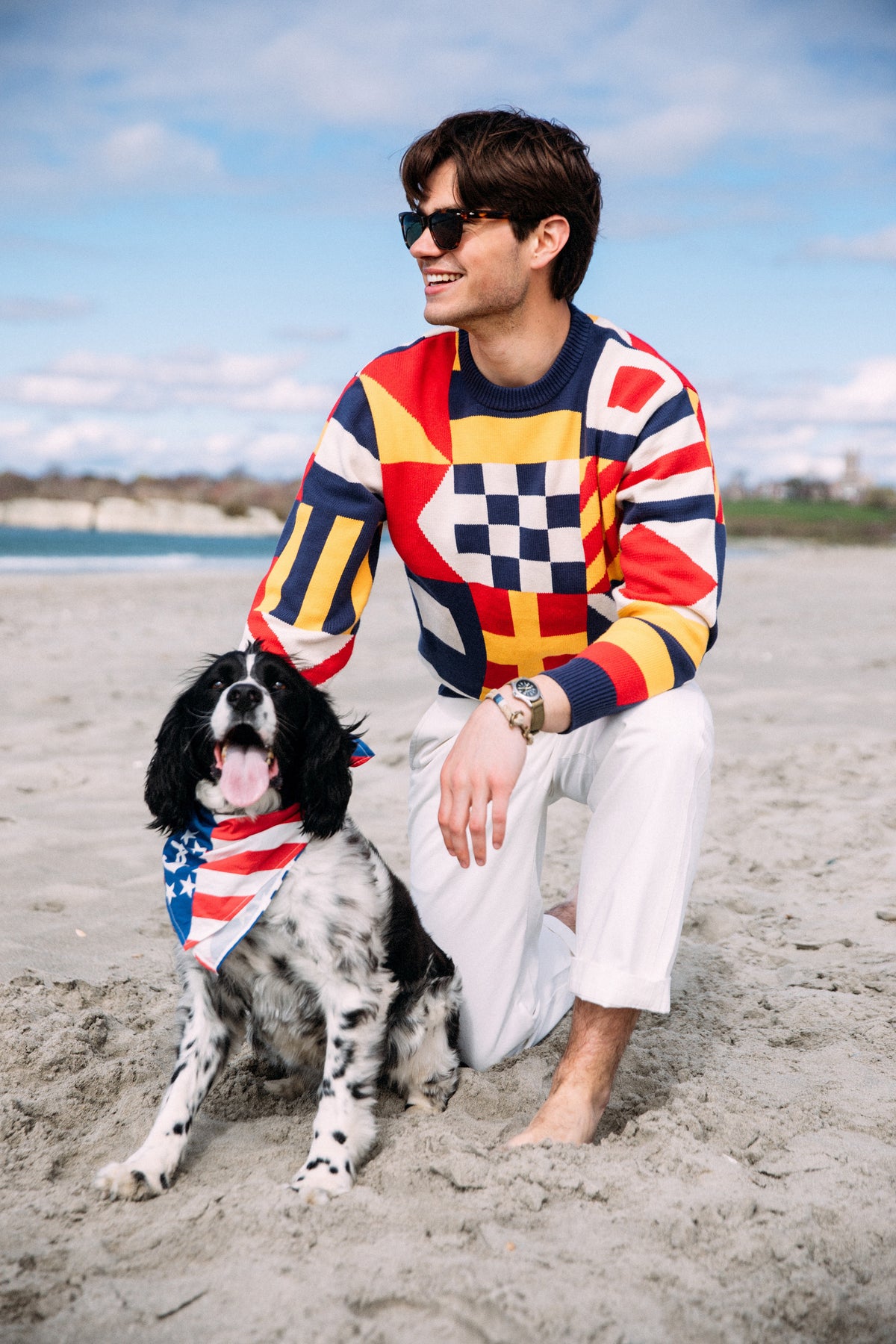 Maritime Flag Sweater
