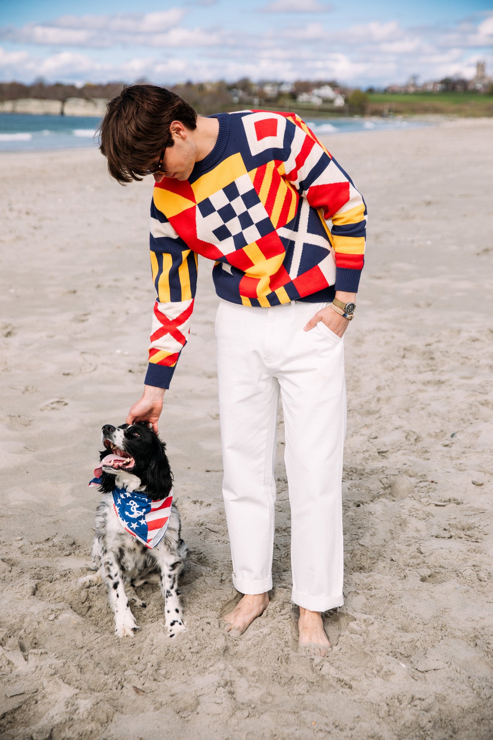 Maritime Flag Sweater – Kiel James Patrick
