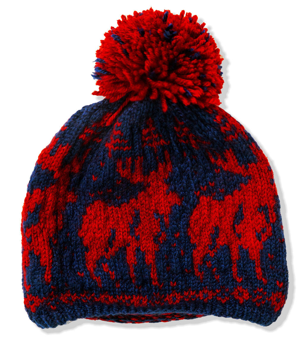 NKNIT ンニット　wool KNIT muffler cap McCallister Hat in Navy – Kiel James Patrick