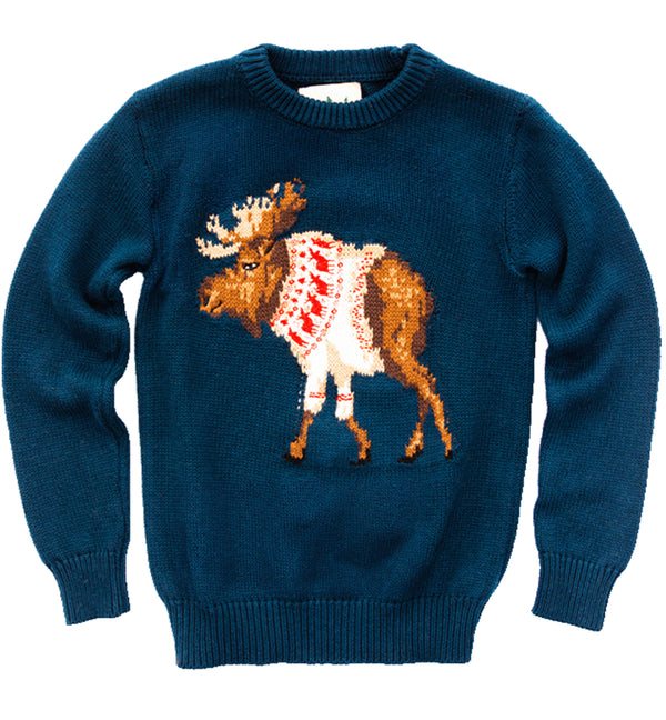 The McCallister Moose Kids Sweater