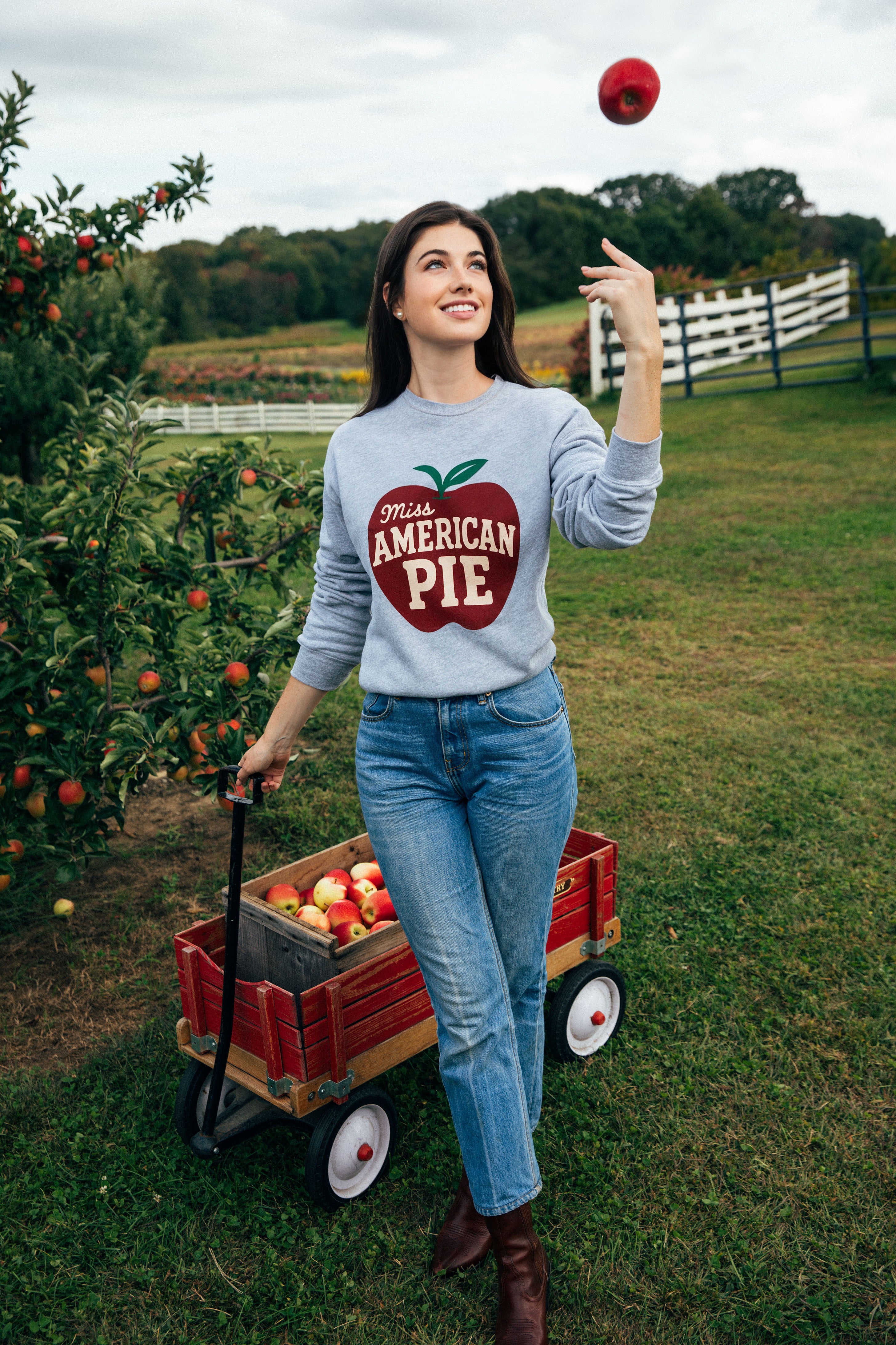 Miss American Pie Crewneck Sweatshirt