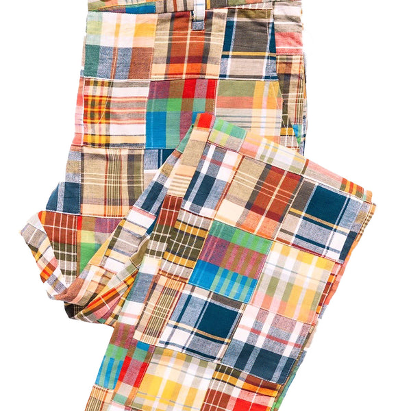 KJP Men's Montauk Patchwork Madras Pants – Kiel James Patrick