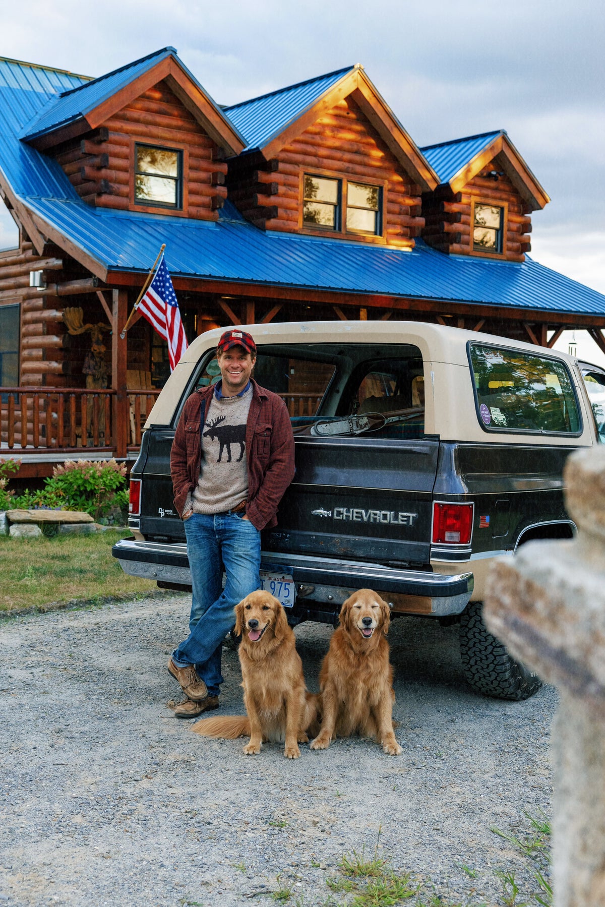 Moose Crossing Donegal Sweater