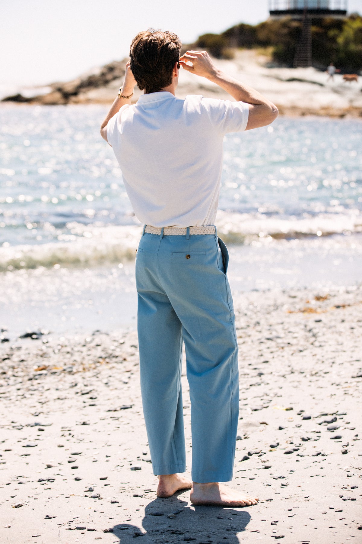 Newport Chino Pants in Horizon Blue