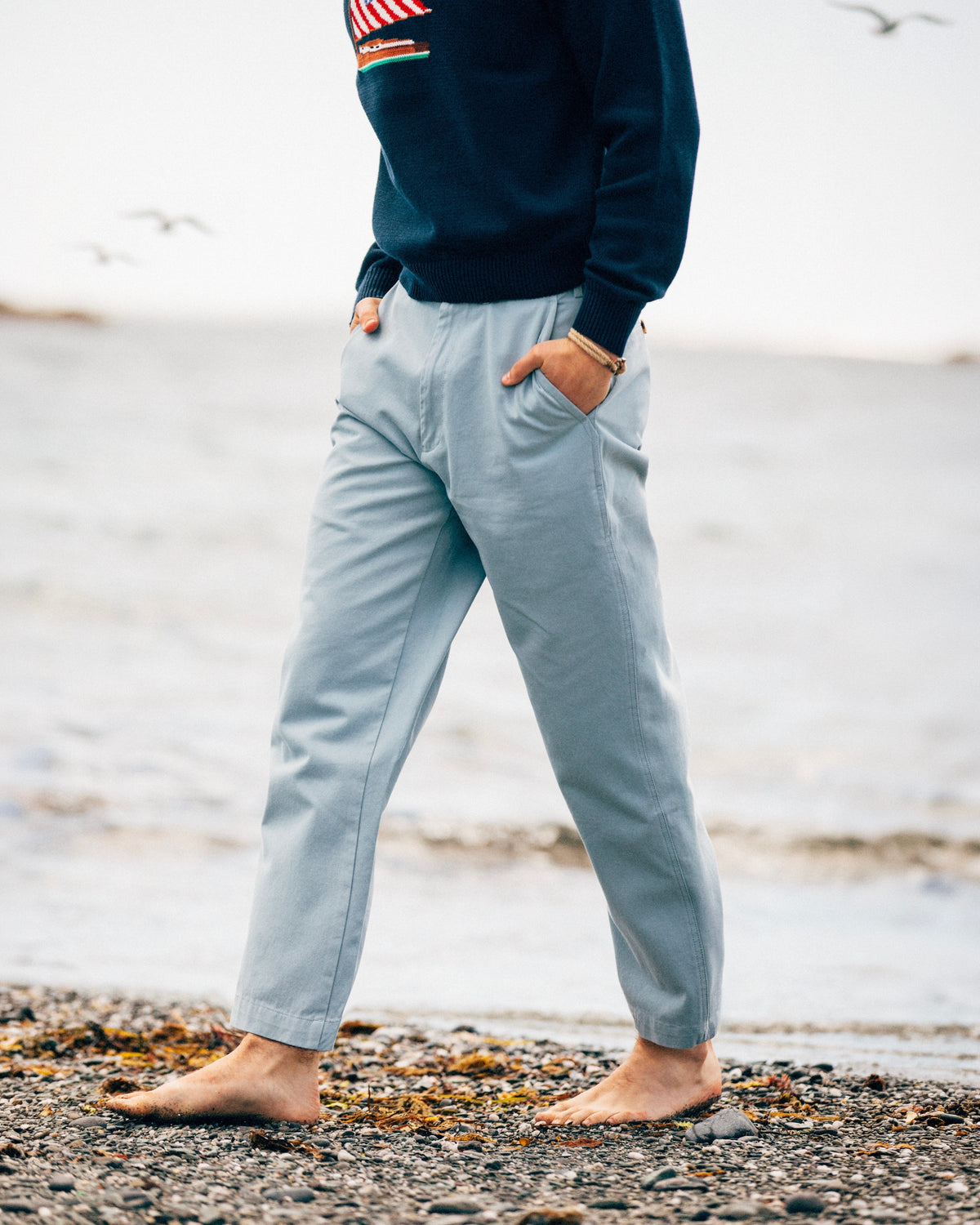 Newport Chino Pants in Horizon Blue