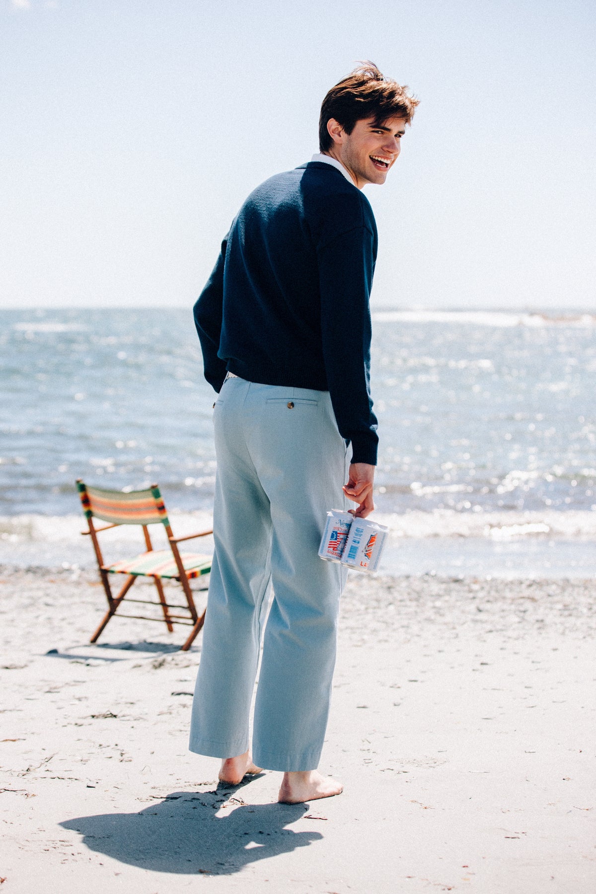 Newport Chino Pants in Horizon Blue