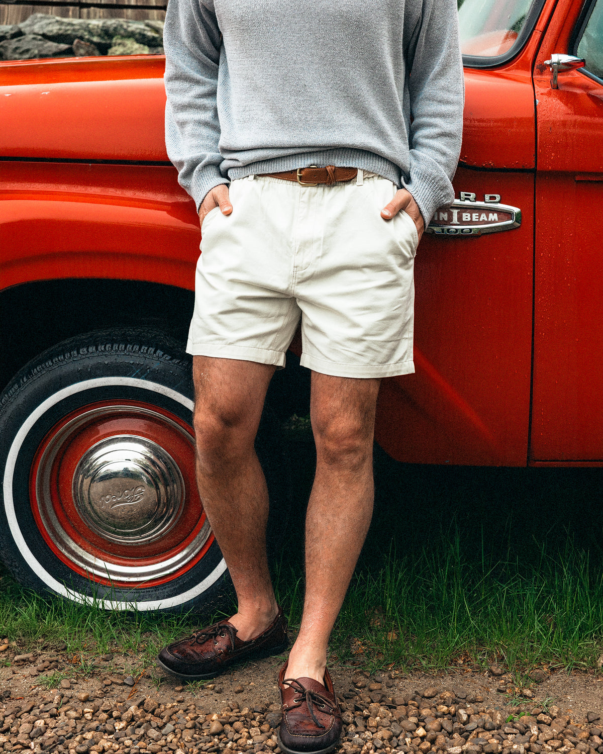 Newport Chino Shorts in White