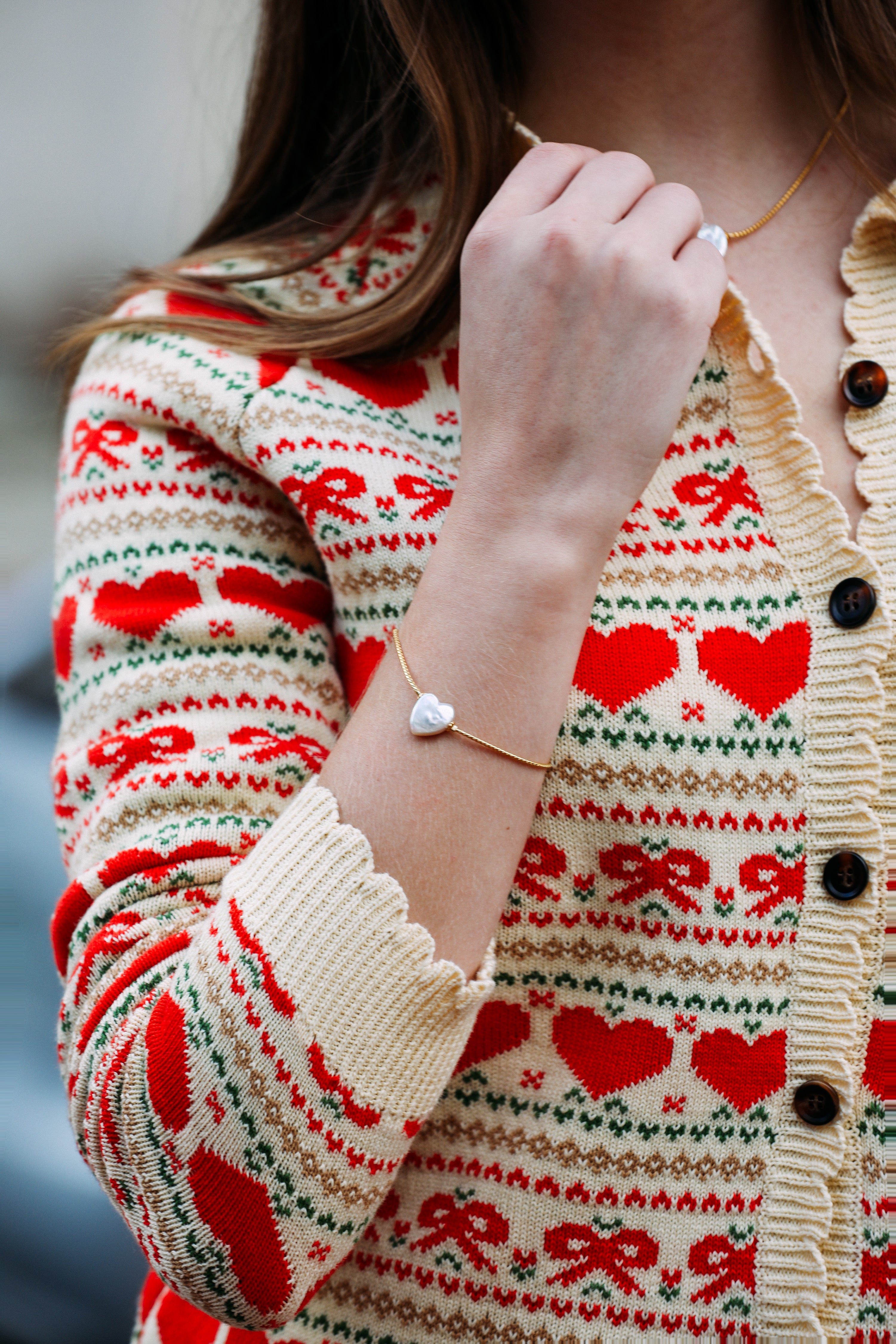 Ocean Heart Bracelet