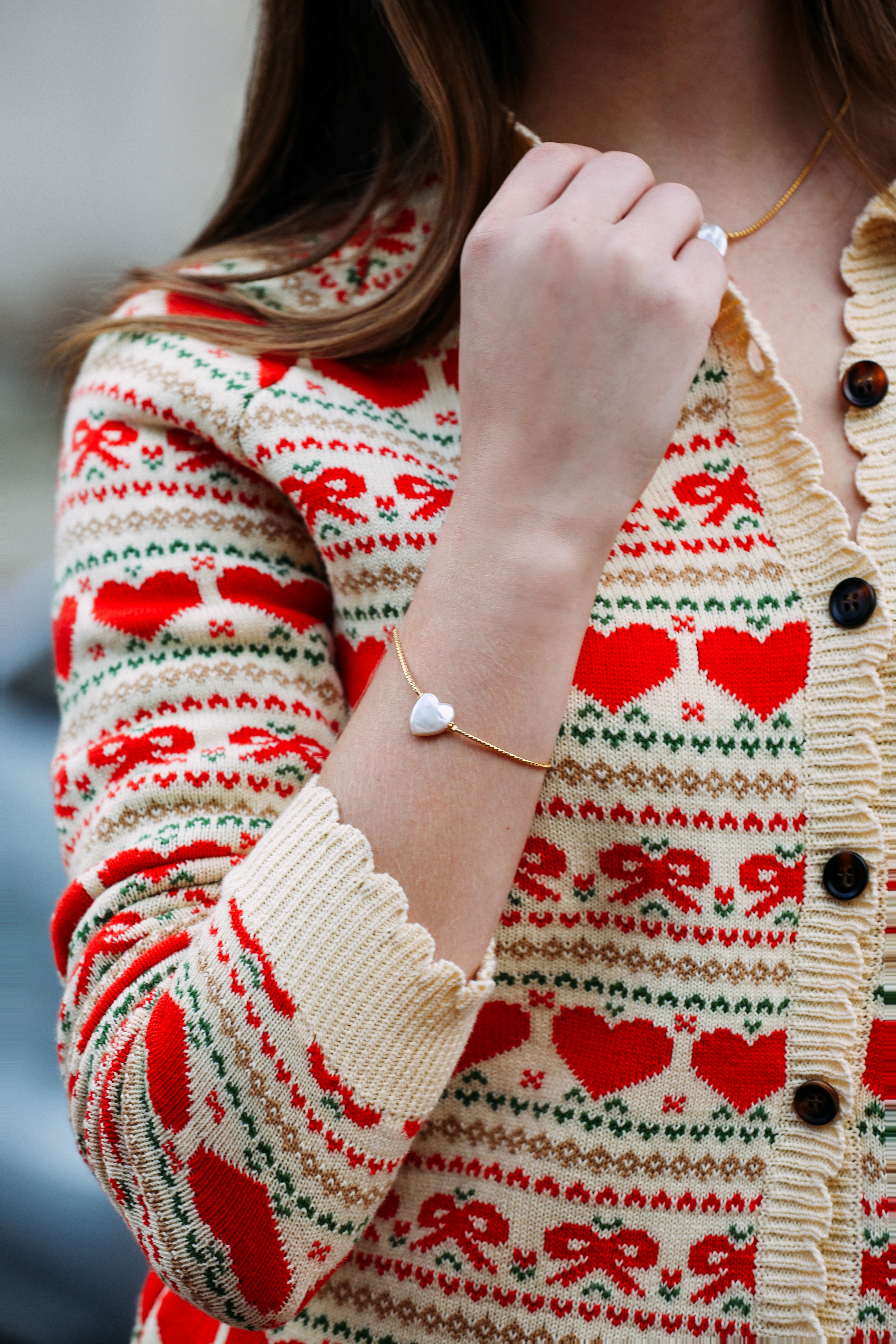 Ocean Heart Bracelet