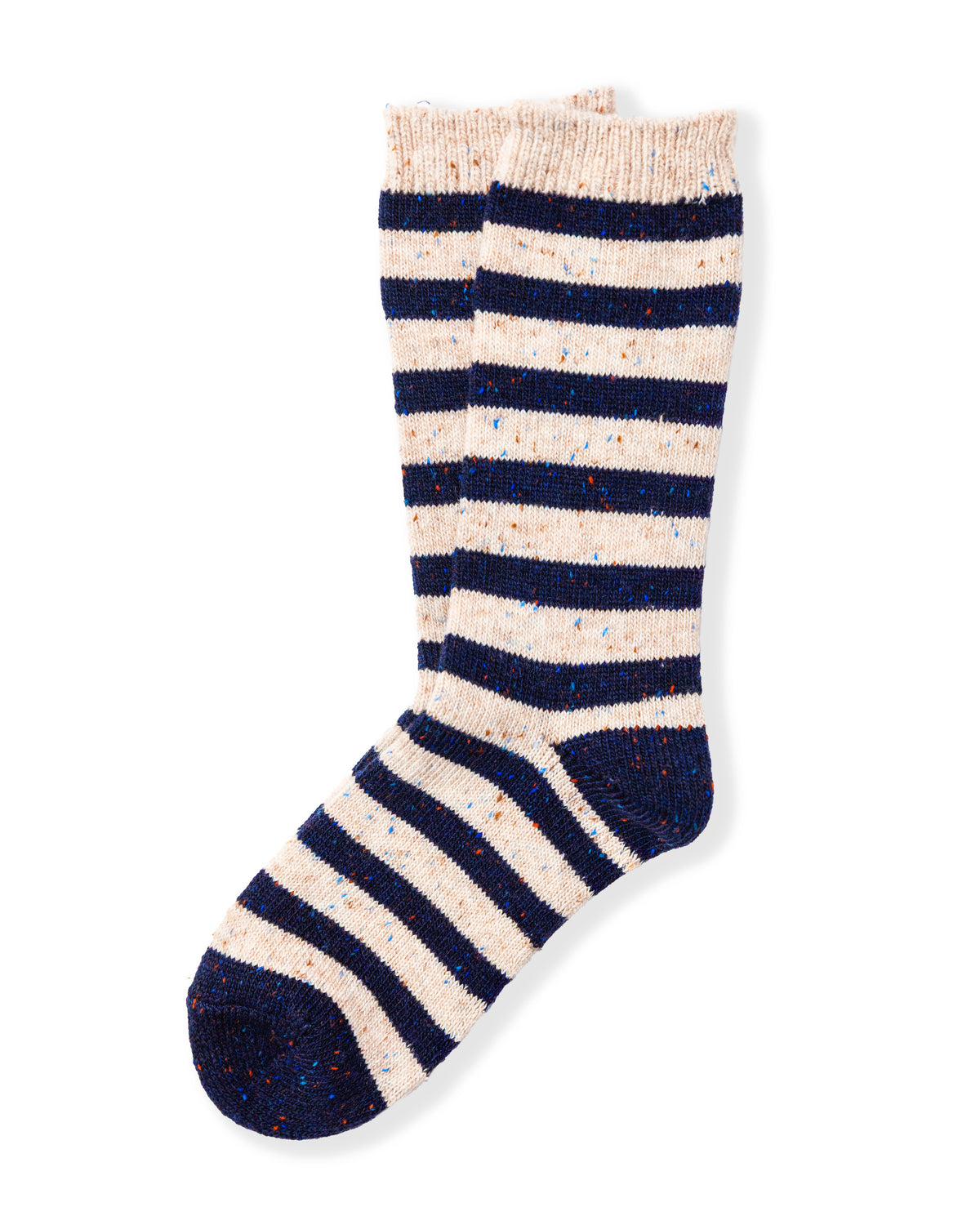 Old Salt Stripe Donegal Socks