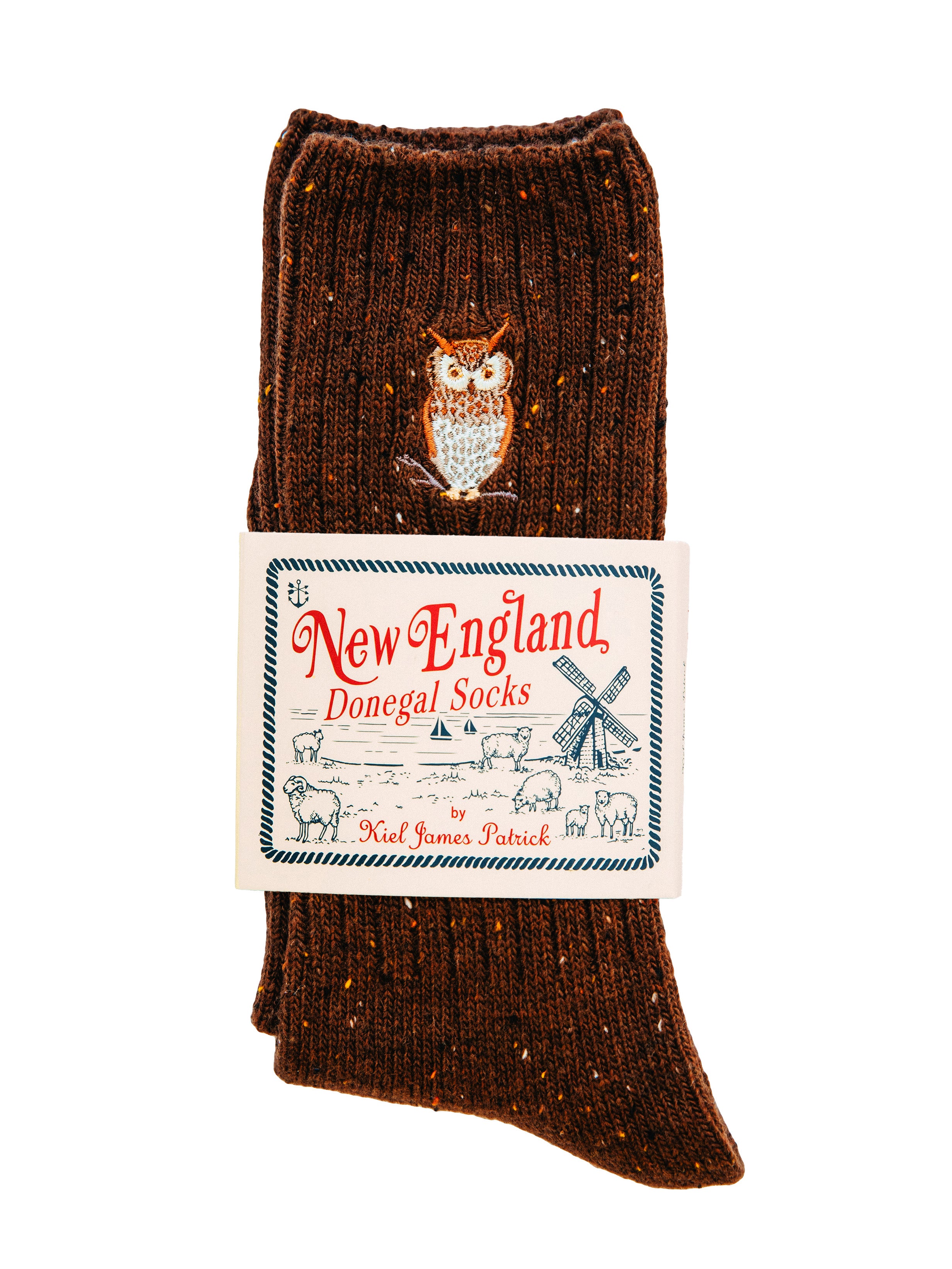 Owl Donegal Socks