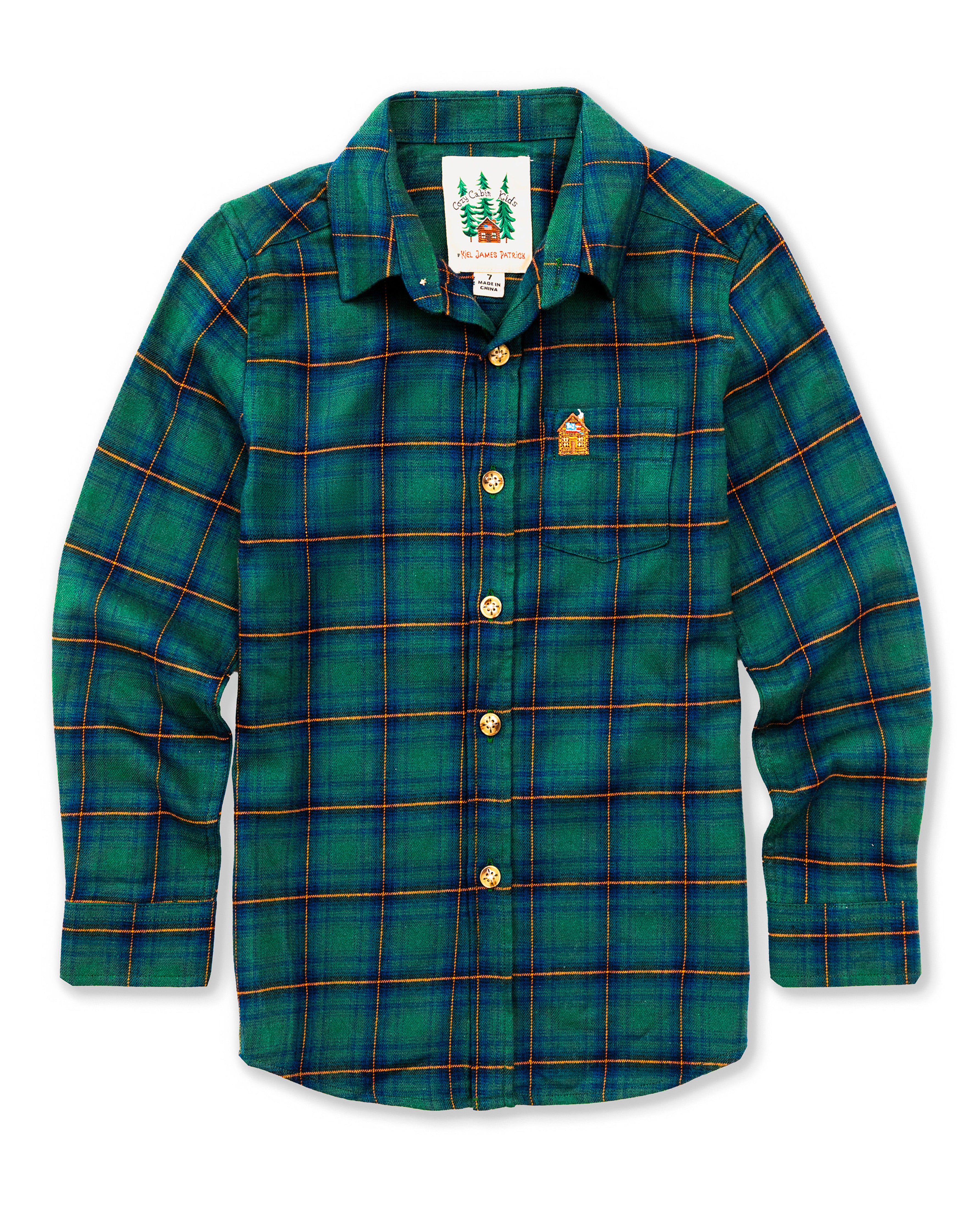 Pinewood Trail Kids Flannel Shirt