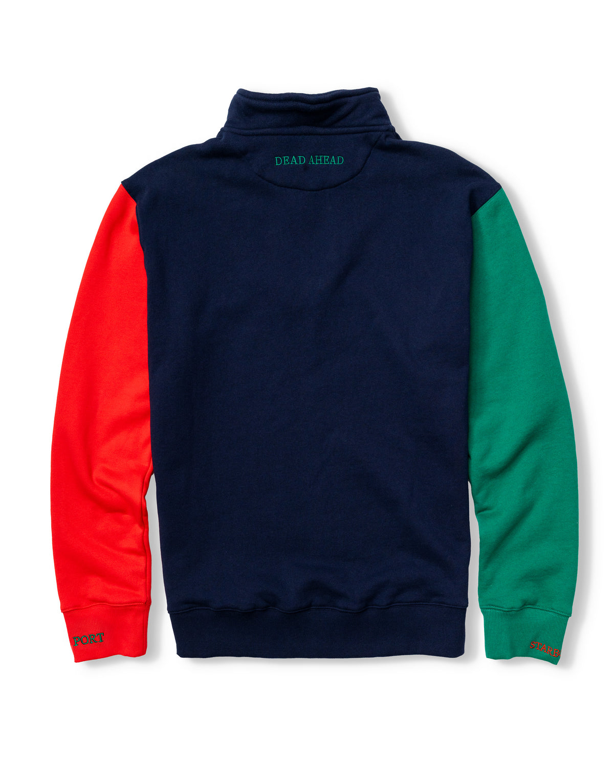 Port and Starboard Colorblock Quarter Zip - Men's