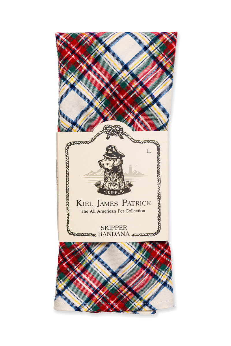 Redwood Trail Flannel Dog Bandana