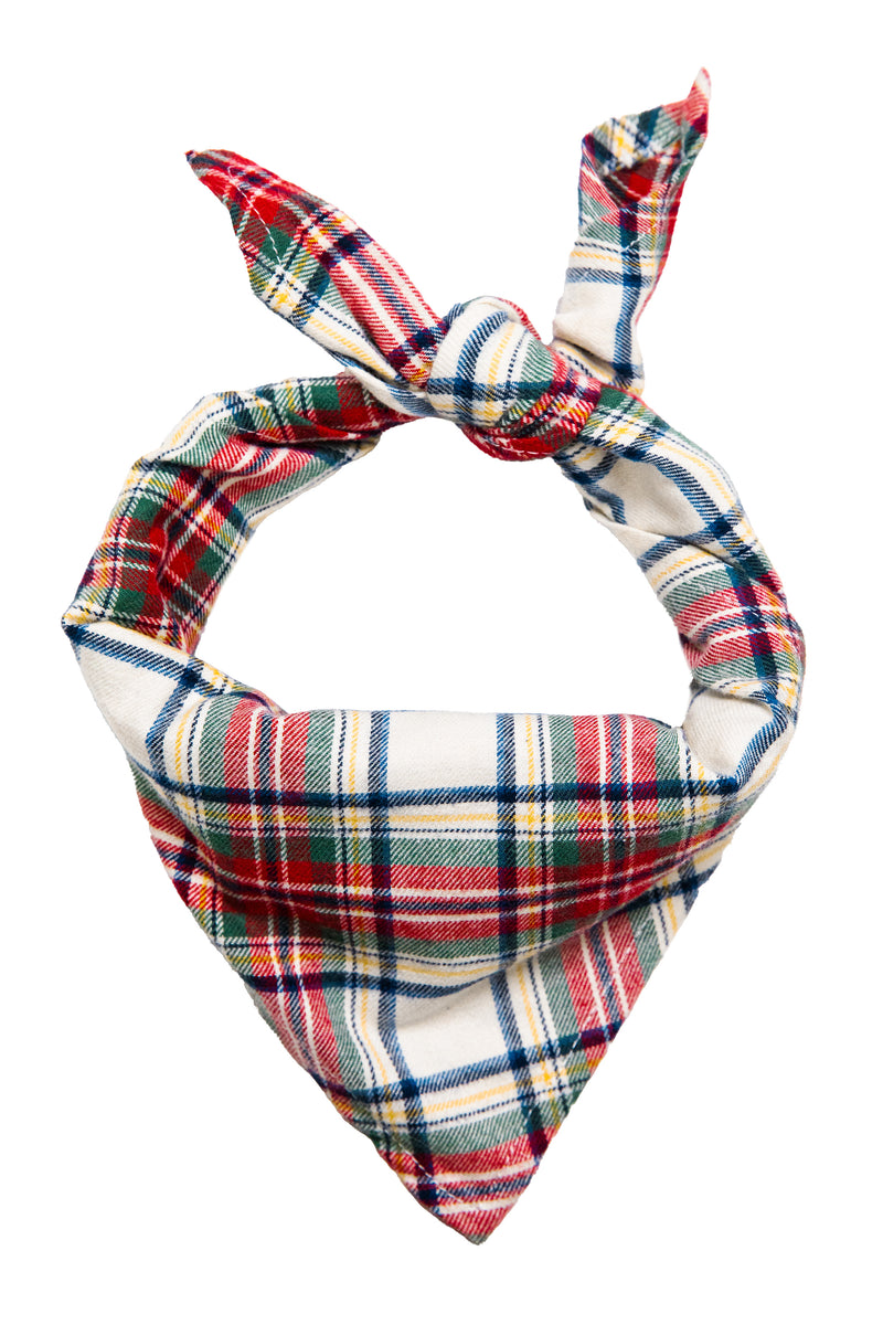 Redwood Trail Flannel Dog Bandana