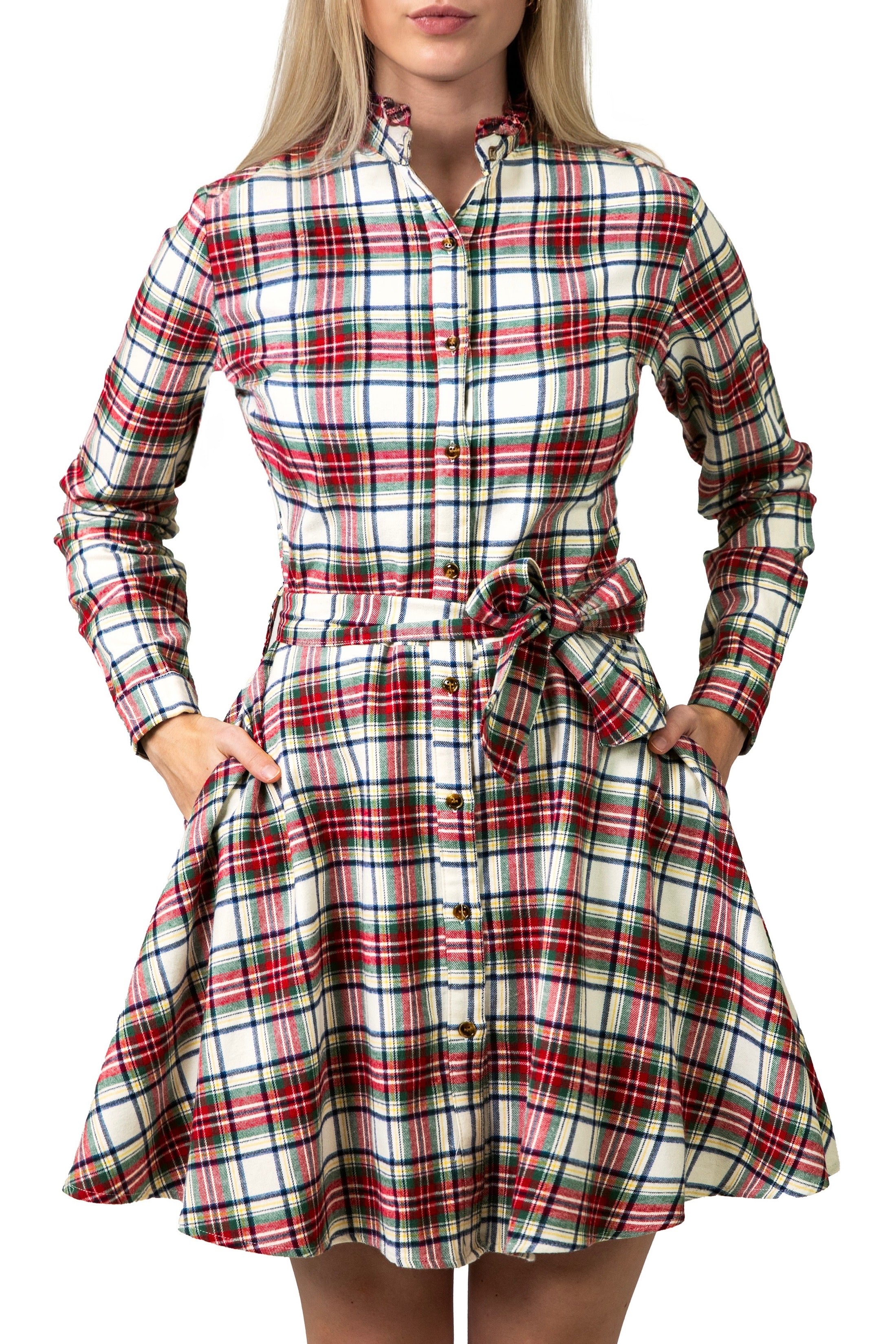 Redwood Trail Flannel Dress