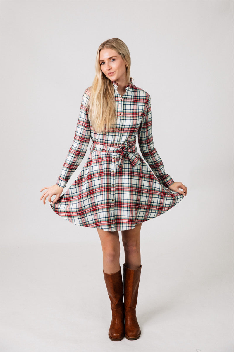 Redwood Trail Flannel Dress
