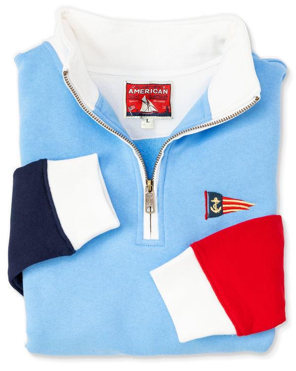 KJP Women's Regatta Colorblock Quarter Zip Sweatshirt – Kiel James