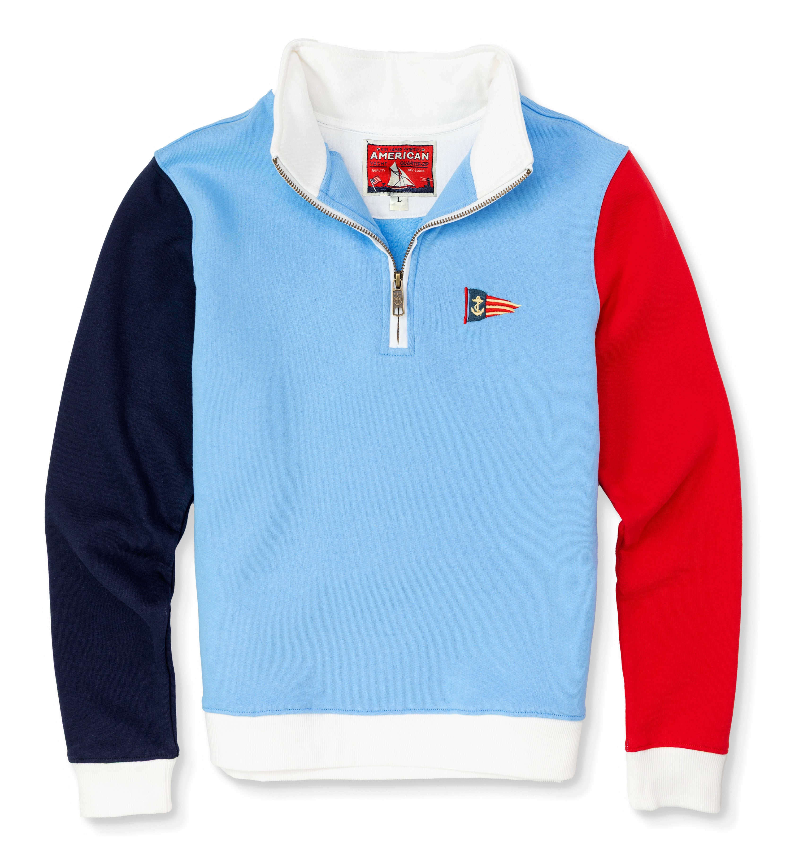 KJP Women's Regatta Colorblock Quarter Zip Sweatshirt