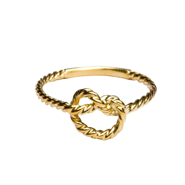 Sailor's Forever Knot Gold Ring