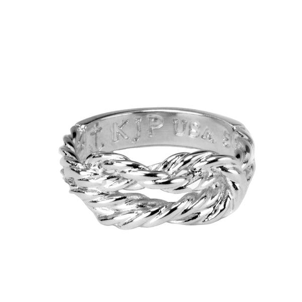 Sailor's Knot Silver Ring