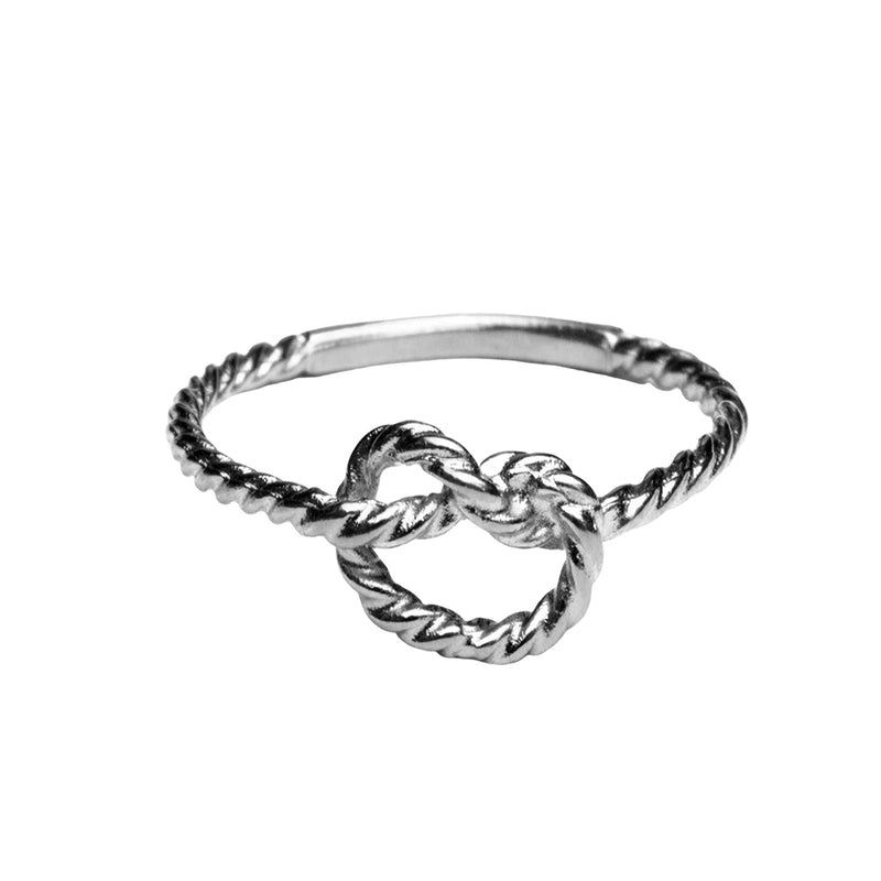 Sailor's Forever Knot Silver Ring