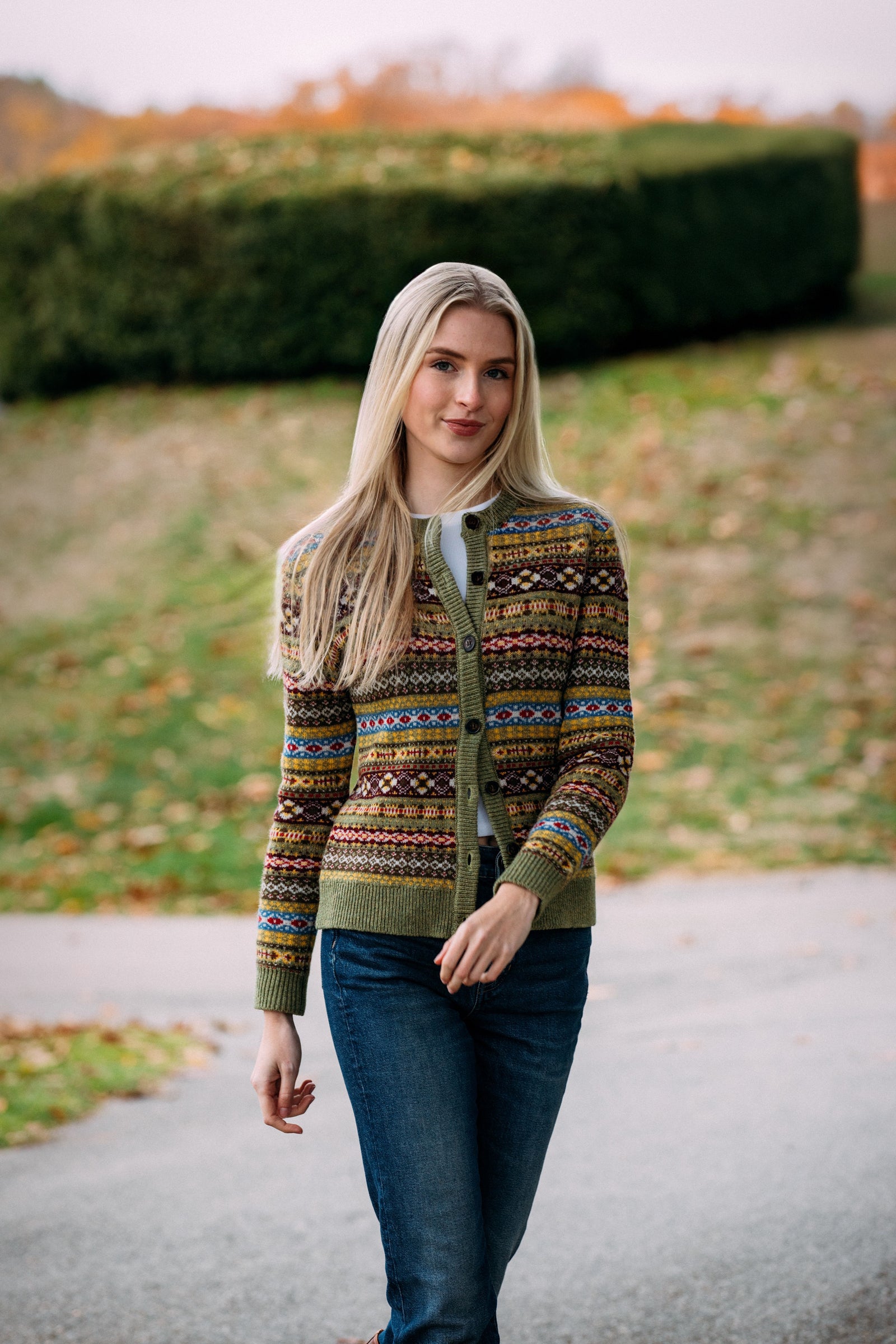 Saranac Fern Fair Isle Cardigan – Kiel James Patrick