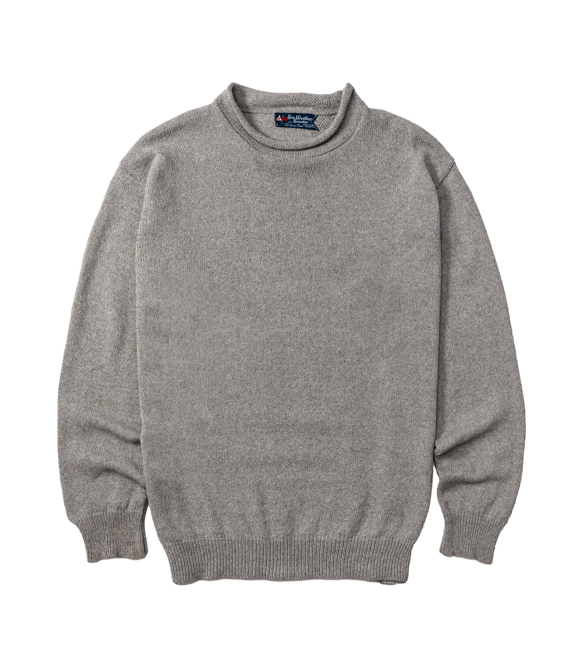 Sea Weather Rollneck Sweater in Fog - Men's