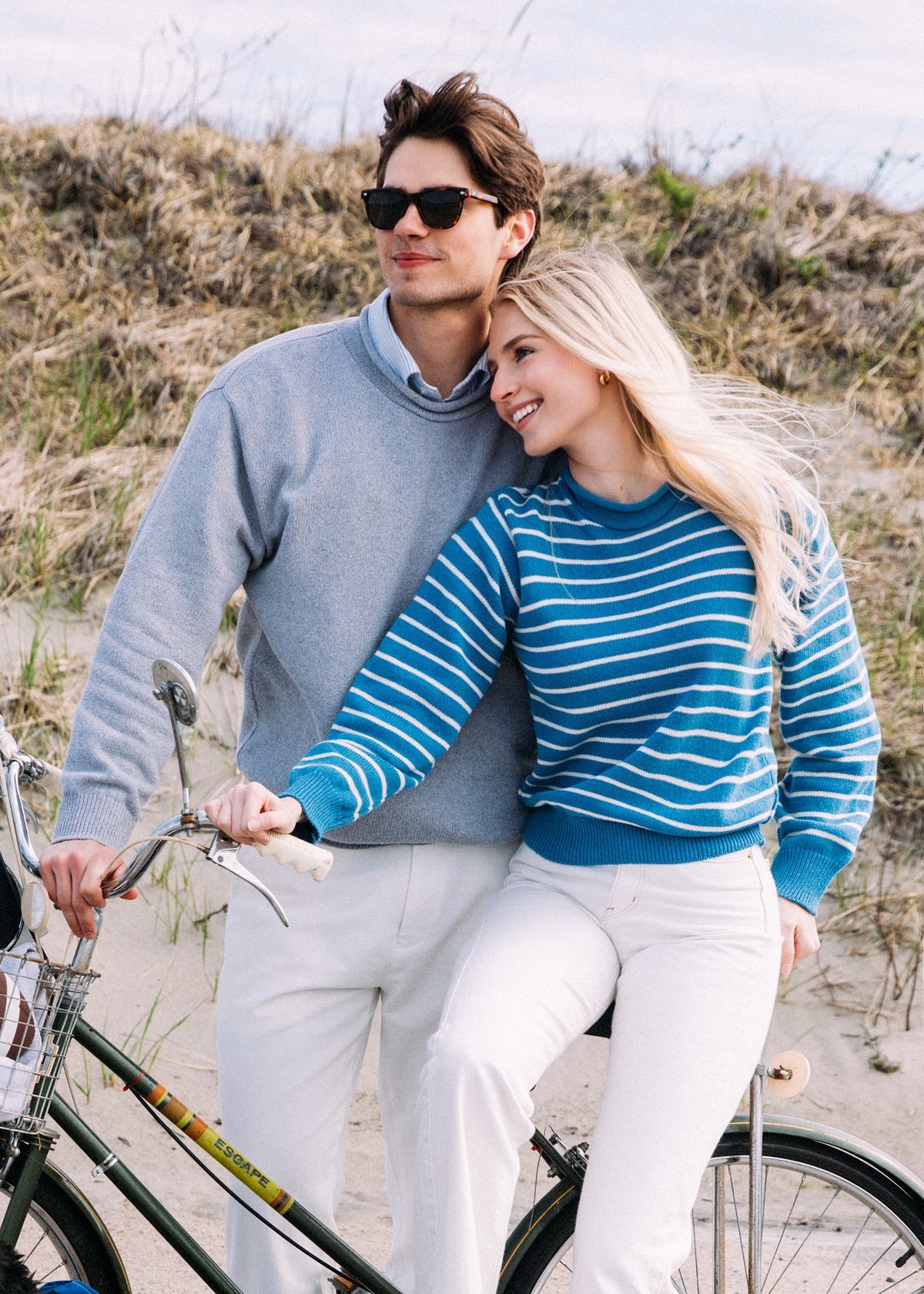 Sea Weather Rollneck Sweater in Fog - Men's