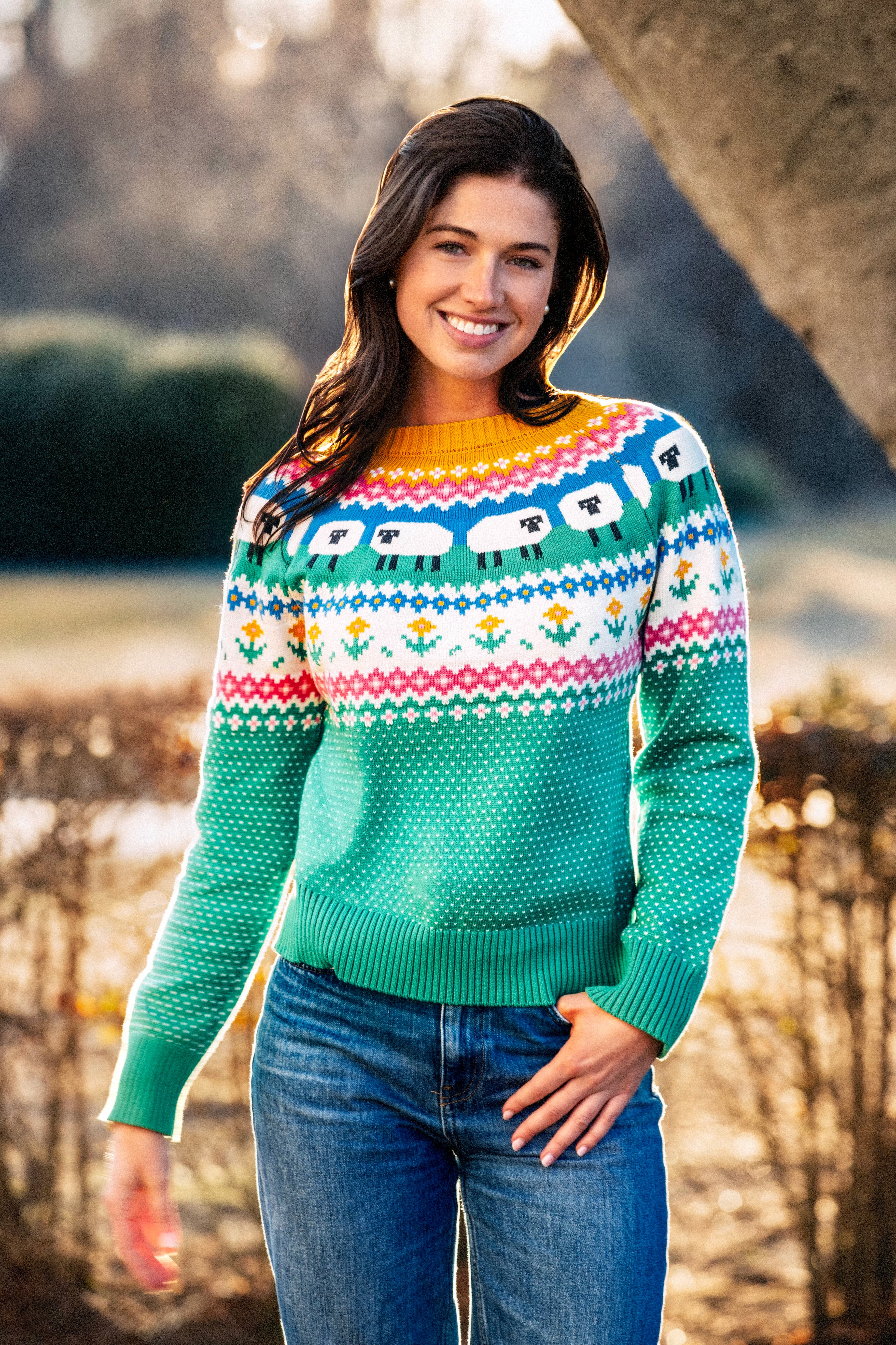 Sheep Fair Isle Sweater