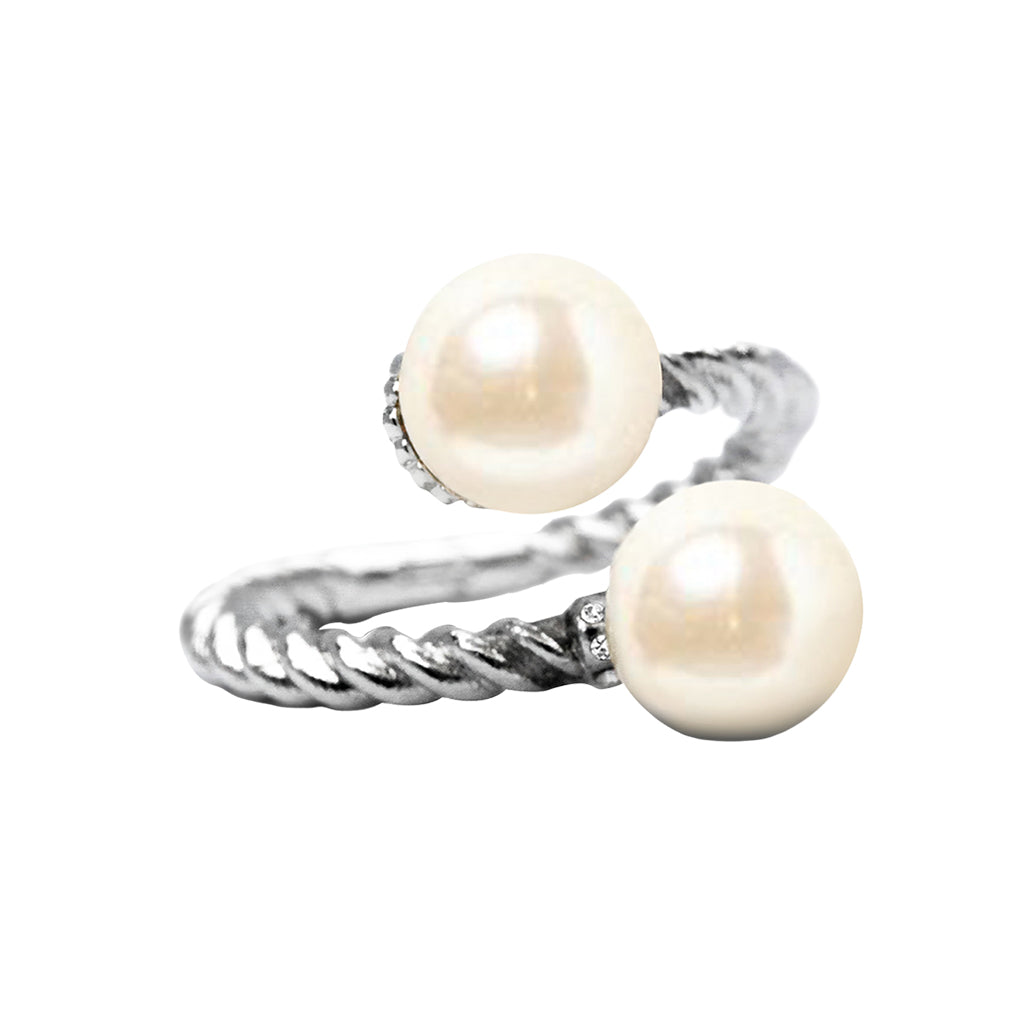 Oysters Rockefeller Silver Ring