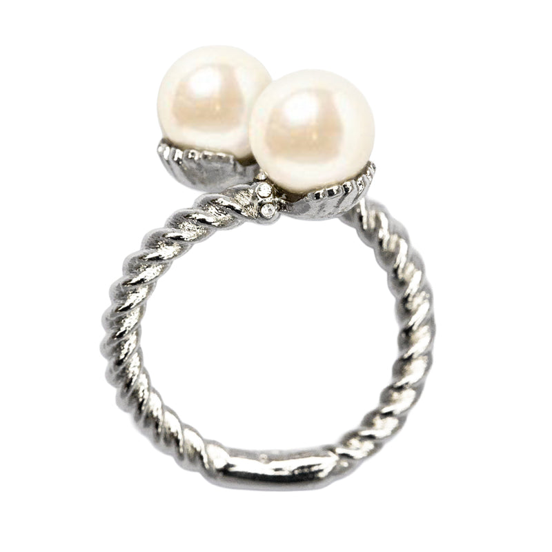 Oysters Rockefeller Silver Ring