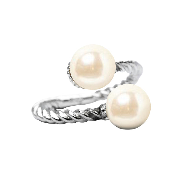 Oysters Rockefeller Silver Ring