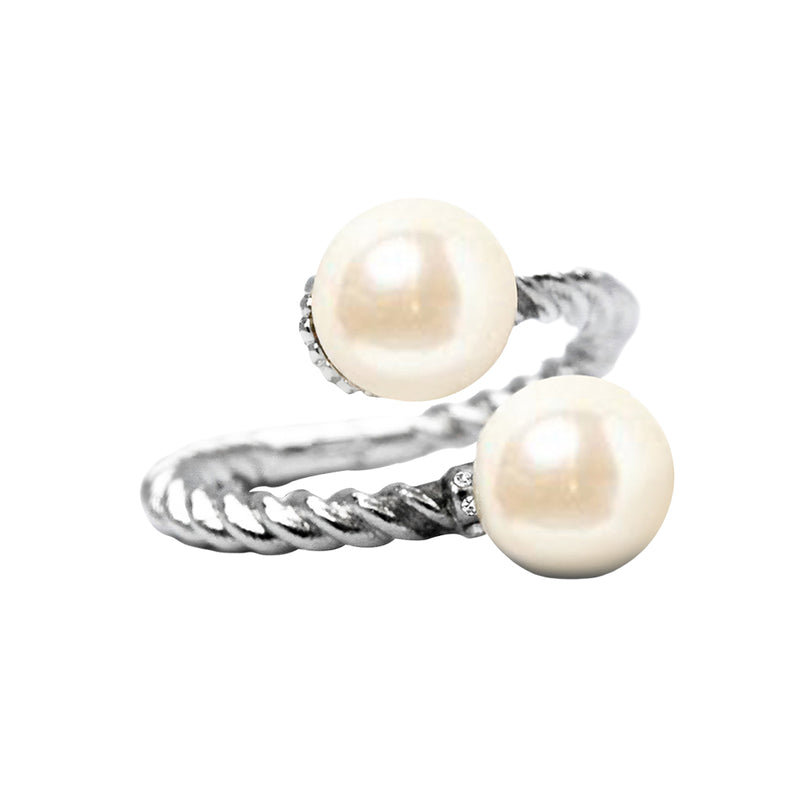 Oysters Rockefeller Silver Ring