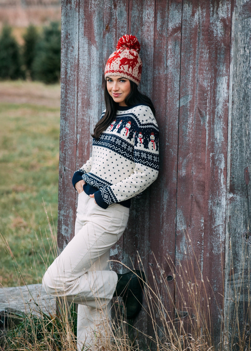 Snowman Fair Isle Sweater