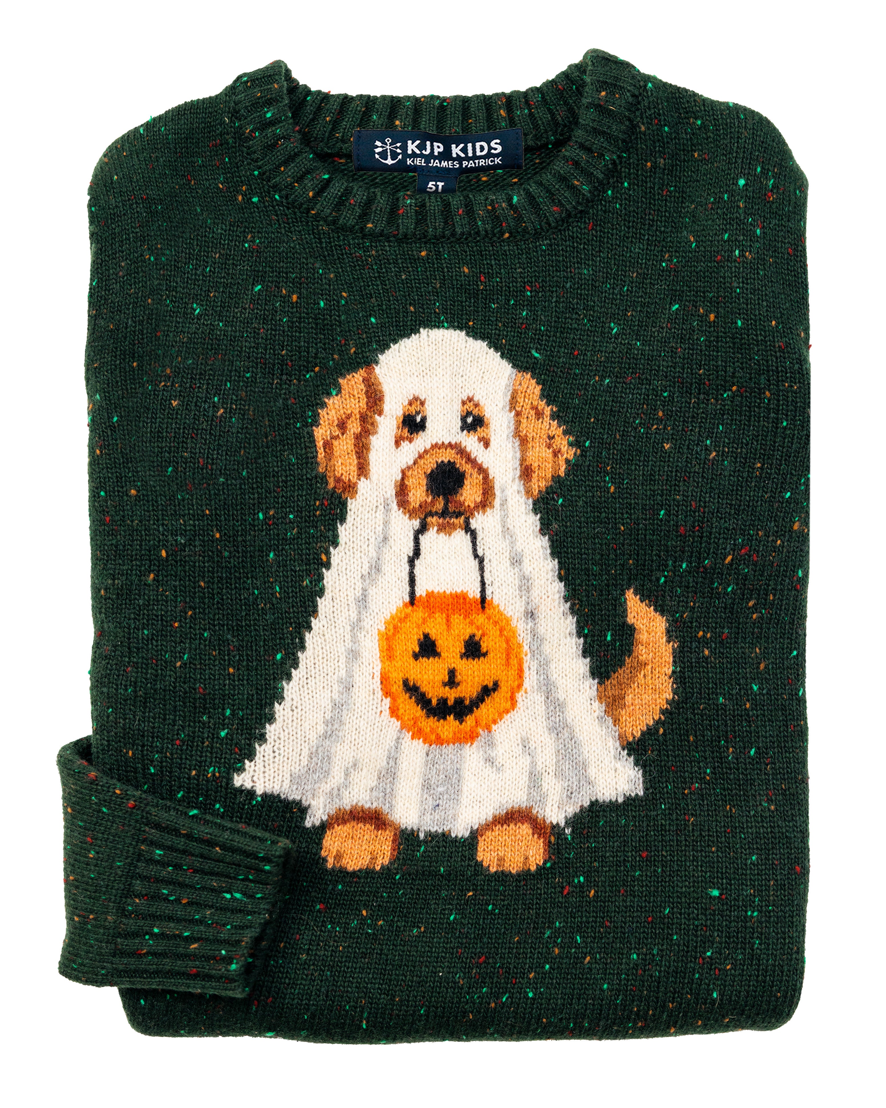 Spooky Dog Kids Donegal Sweater