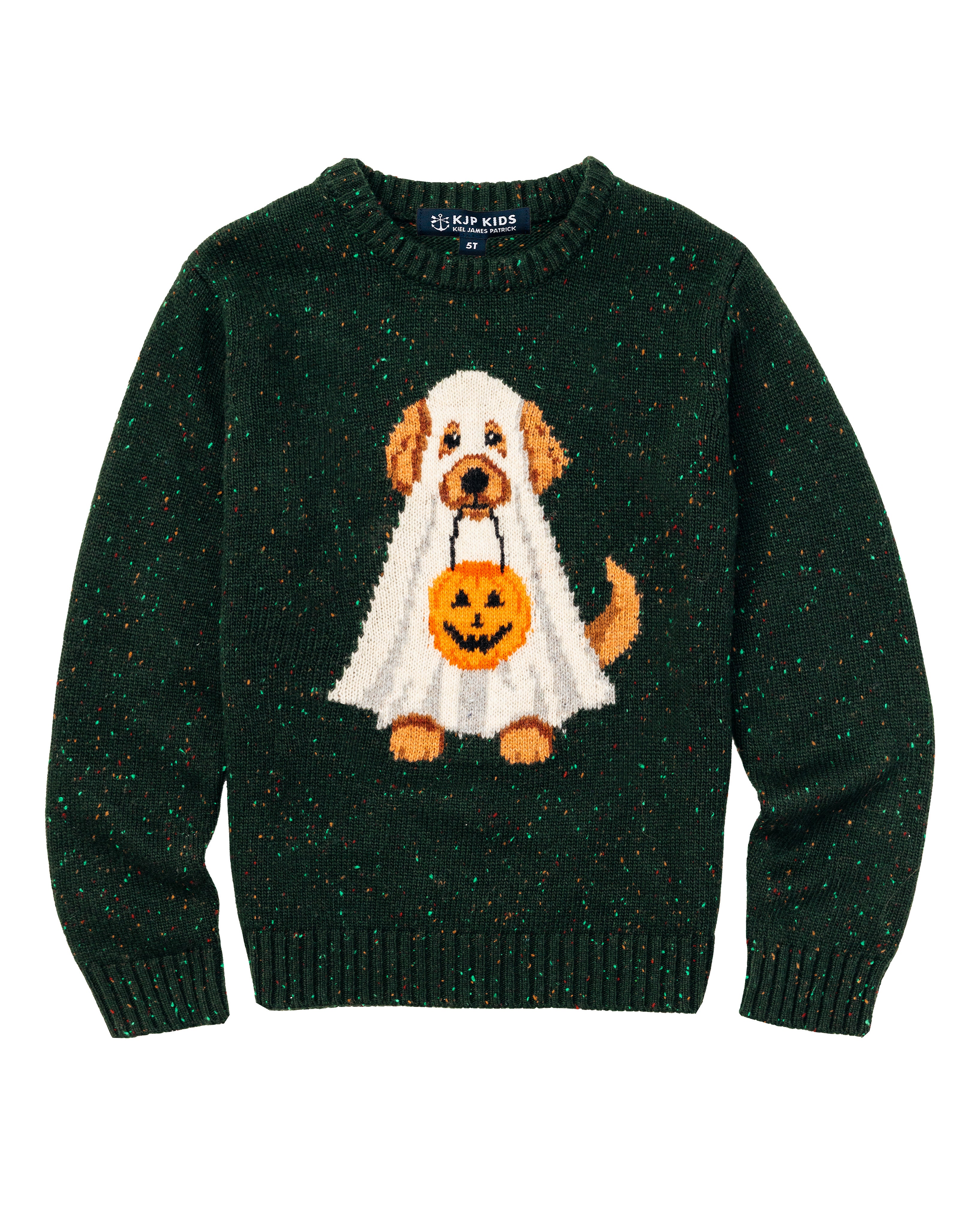 Spooky Dog Kids Donegal Sweater