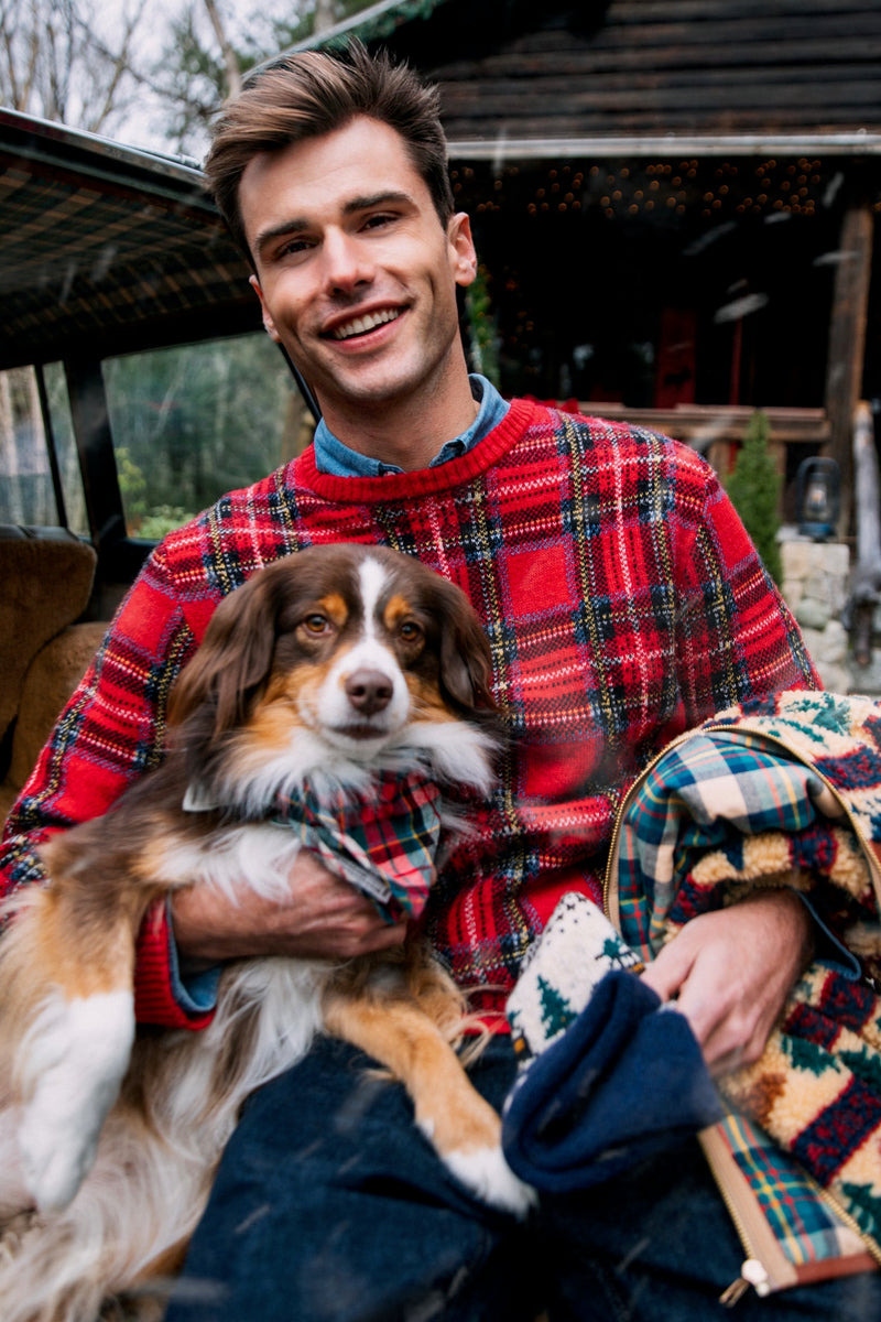 Stewart Plaid Sweater