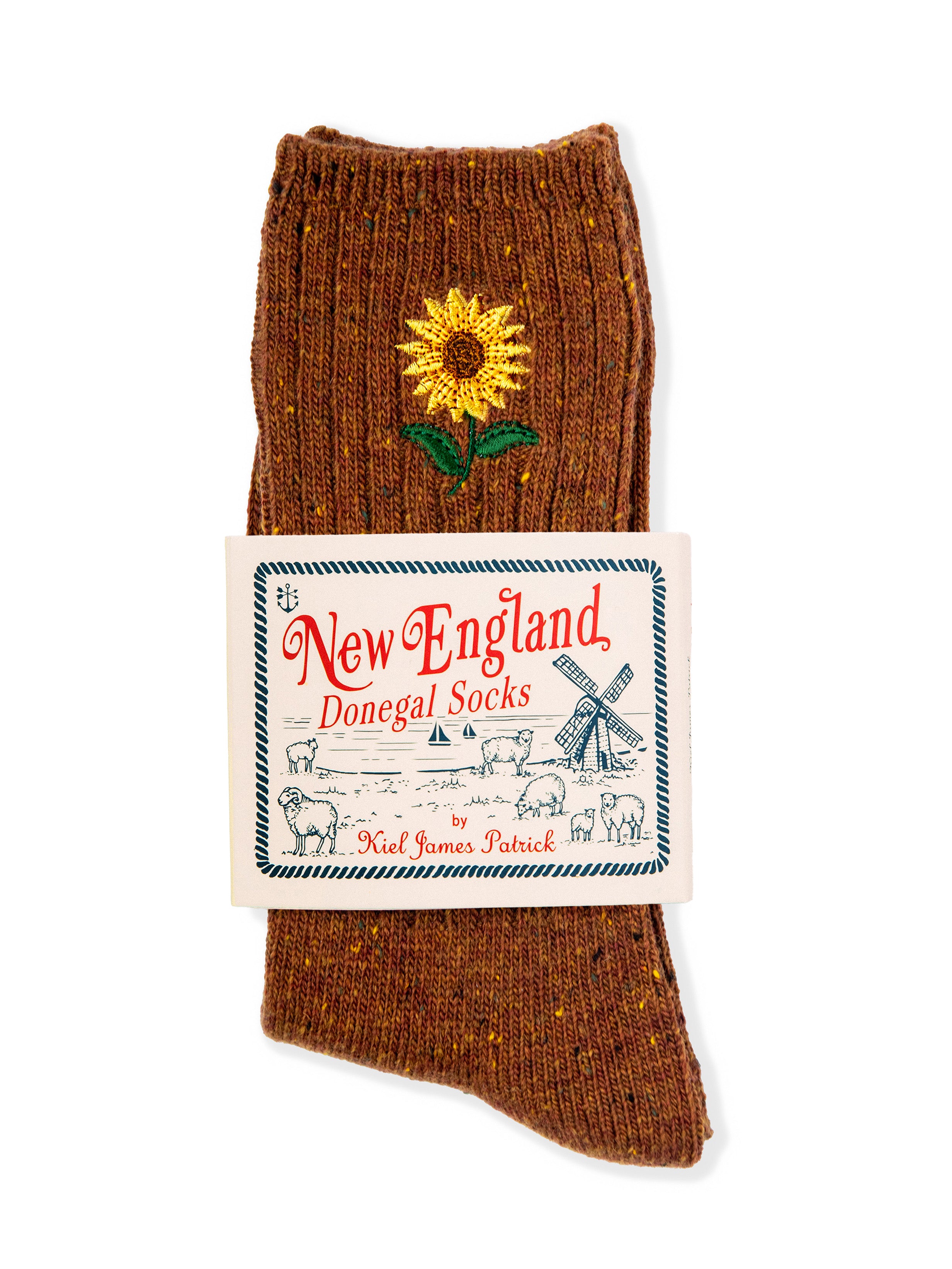 Sunflower Donegal Sock